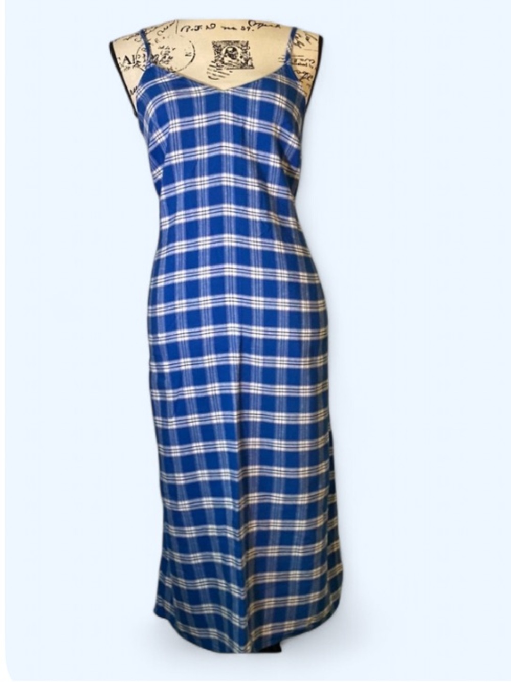 2019 Deadstock! NWT Old Navy checkered tie-back dress Small